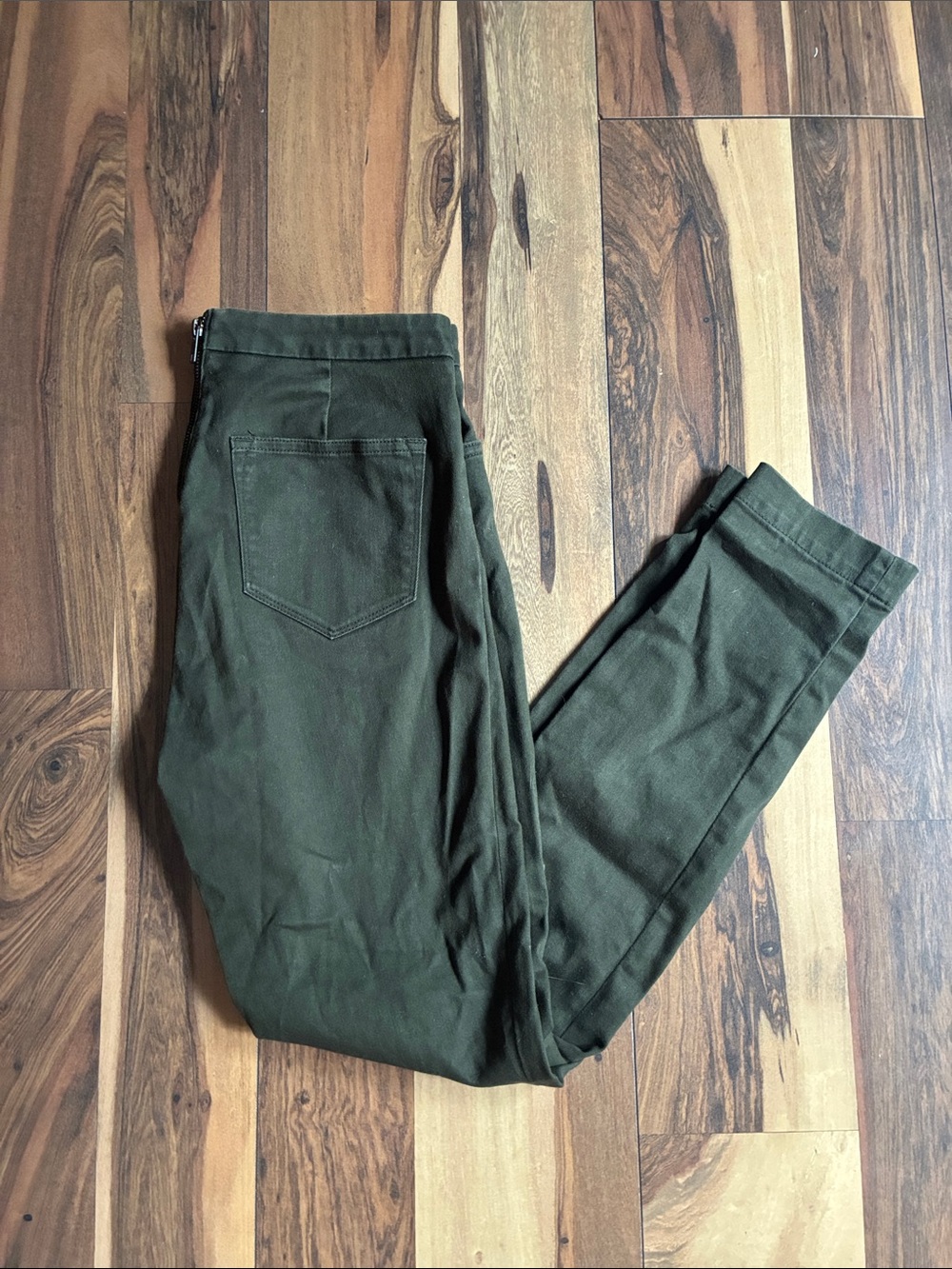 J. Crew Factory Olive Green Women's Skinny Pants